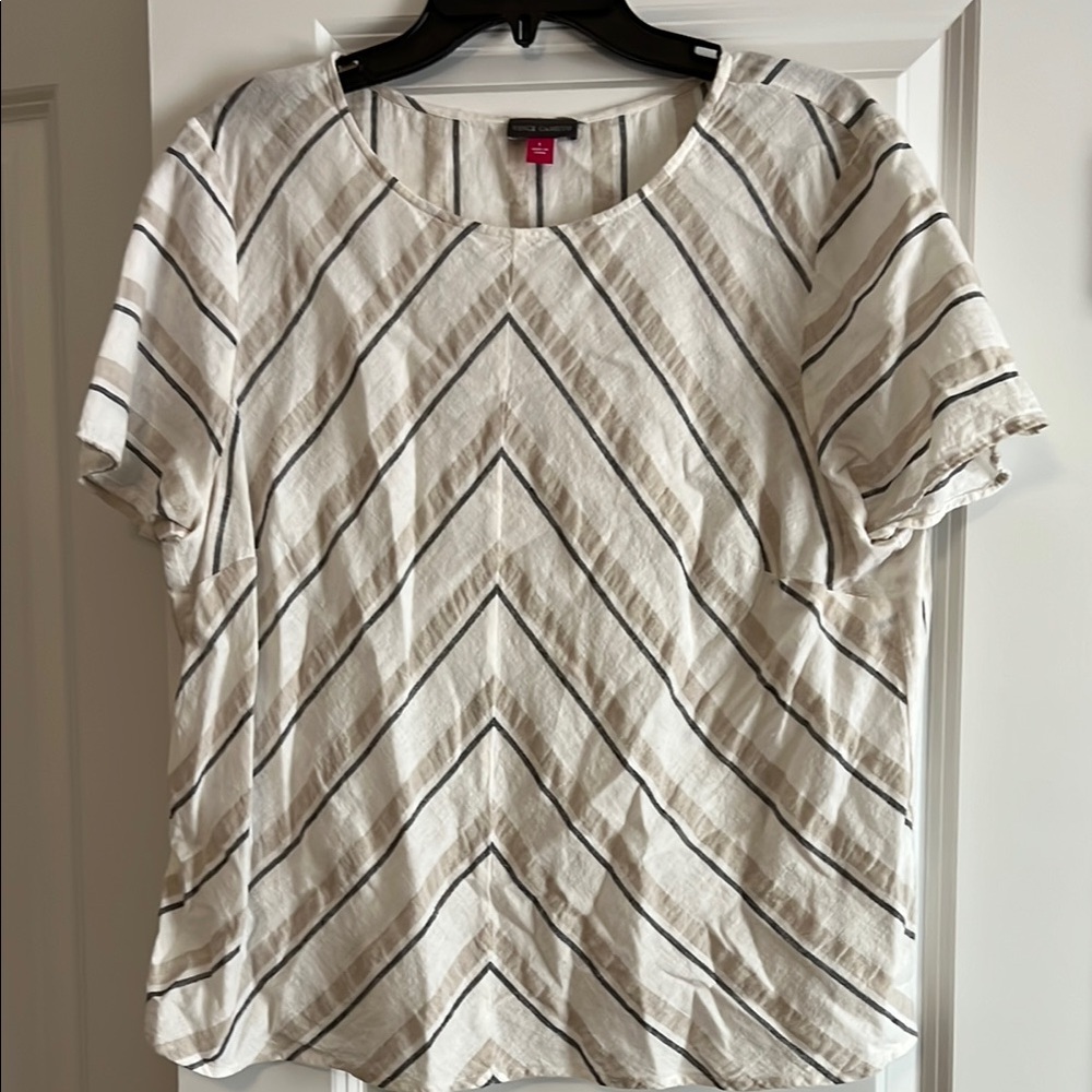 Vince Camuto Women's Striped Top